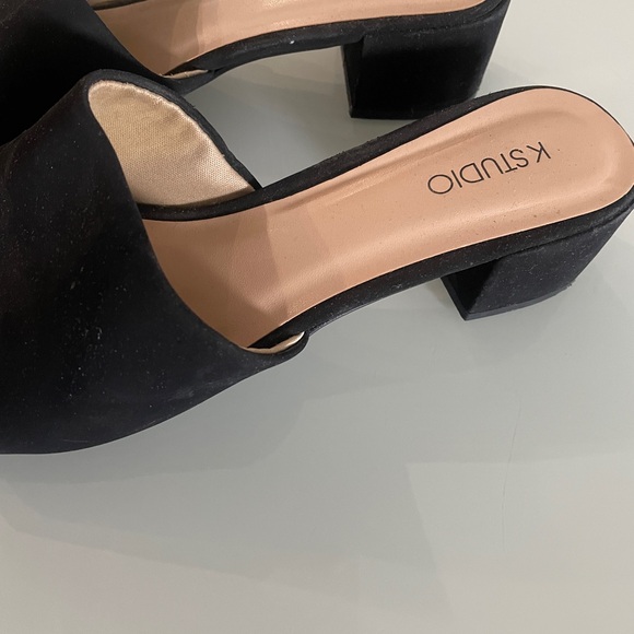 Block heeled mules - Picture 2 of 2